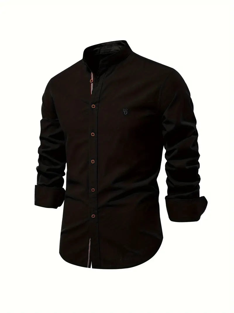 Men's Classic Button Shirt Elegant Comfortable Breathable Stylish Casual