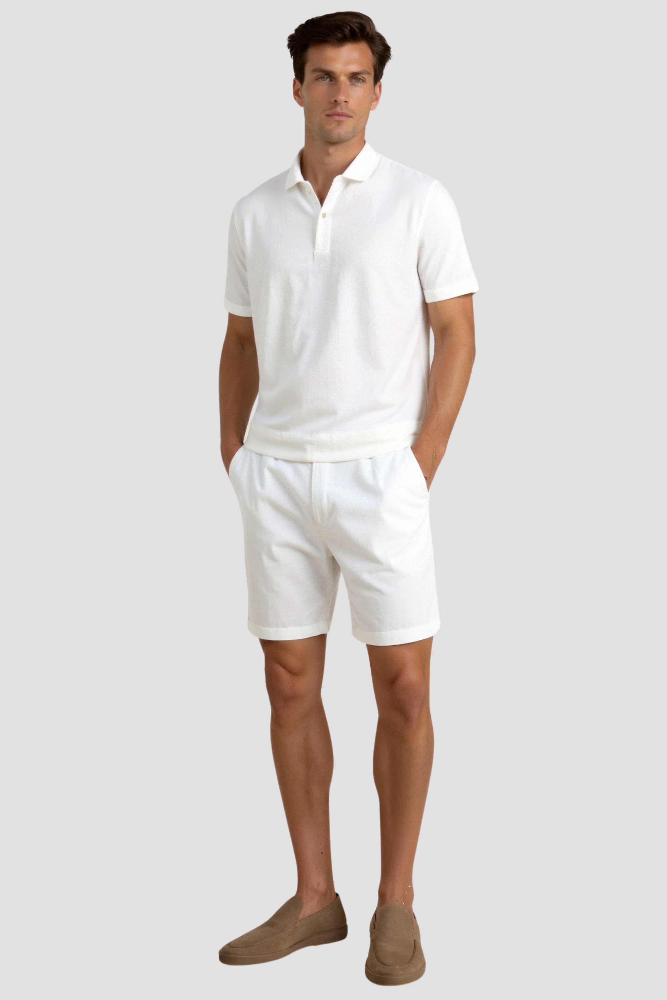 Men's Relaxed Fit Drawstring Shorts Casual Everyday Lounge Wear
