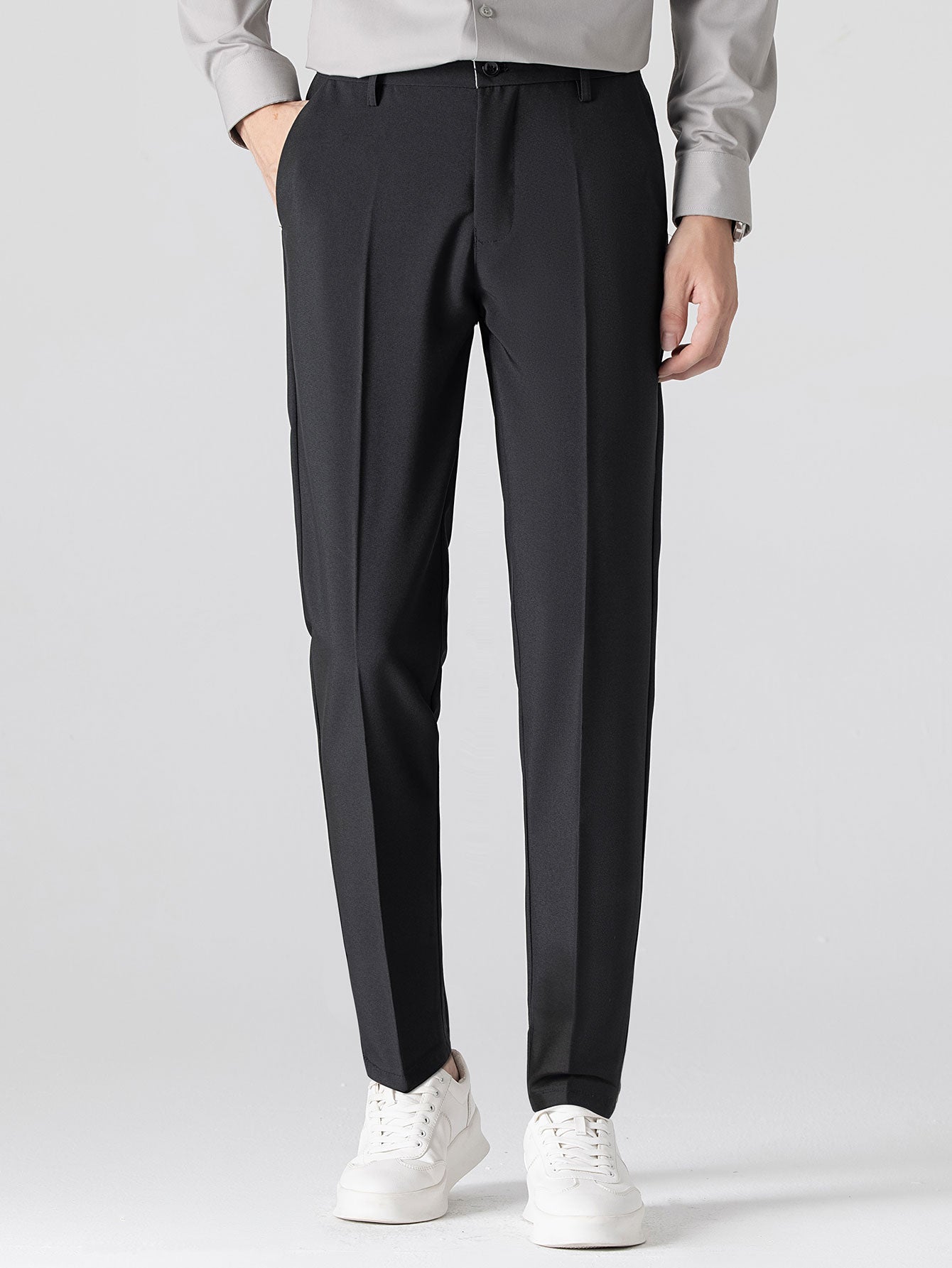 Men's Relaxed Summer Shirt and Trousers Set Cuban Collar