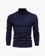 Men's Fine Knit Turtleneck Jumper Classic Fit