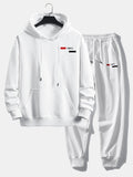Men's Relaxed Fit Tracksuit Cotton Blend Hoodie and Joggers
