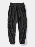 Men's Corduroy Shirt and Cargo Jogger Set Relaxed Autumn