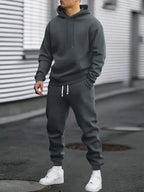 Men's Hoodie and Joggers Set Relaxed Two Piece Tracksuit