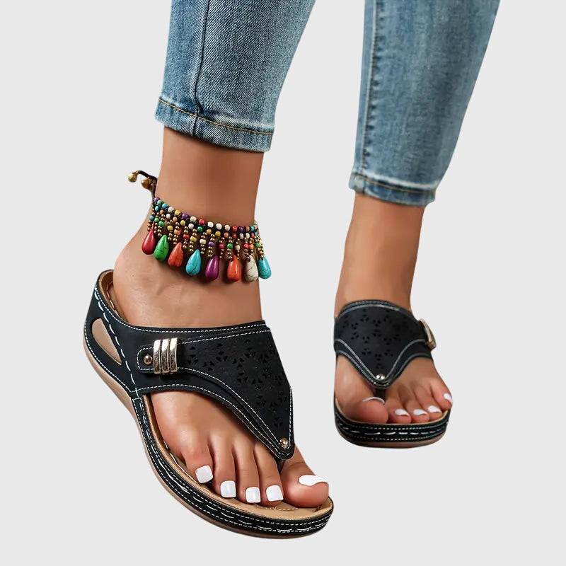 Women's Cushioned Orthopedic Slide Sandals Everyday Comfort