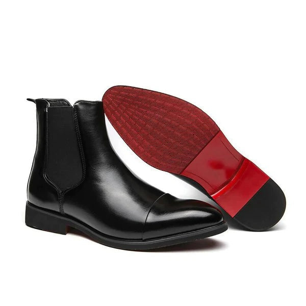 Men's Leather Boots Stylish Durable Comfortable Casual Smart Everyday