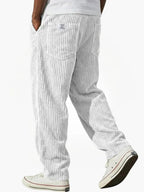 Men's Relaxed Corduroy Trousers Drawstring Everyday Fit