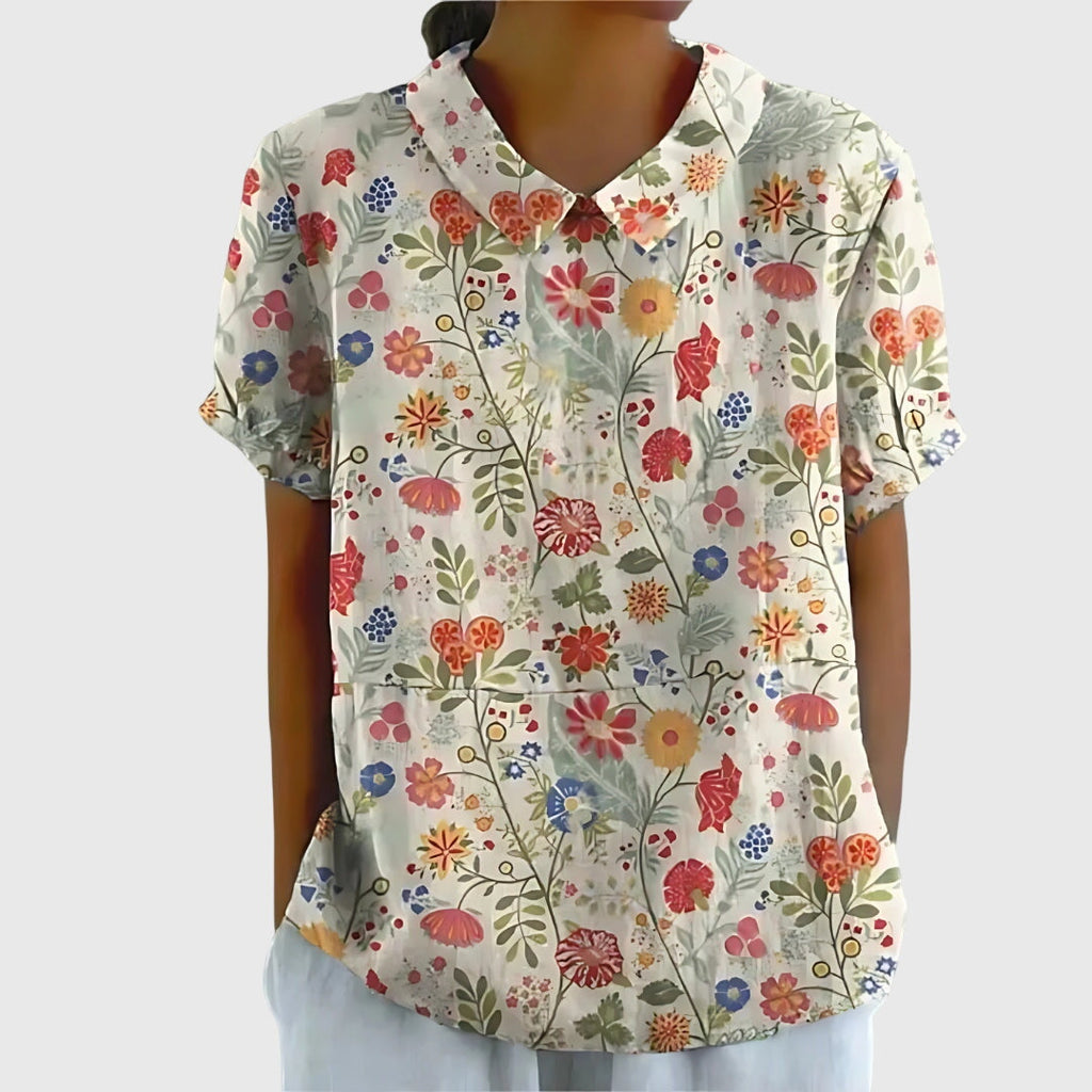 Women's Floral Blouse