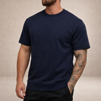 Men's Slim Fit Crew Neck Essential Cotton T Shirt