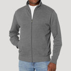 Men's Lightweight Zip Up Jacket Casual Spring Layer