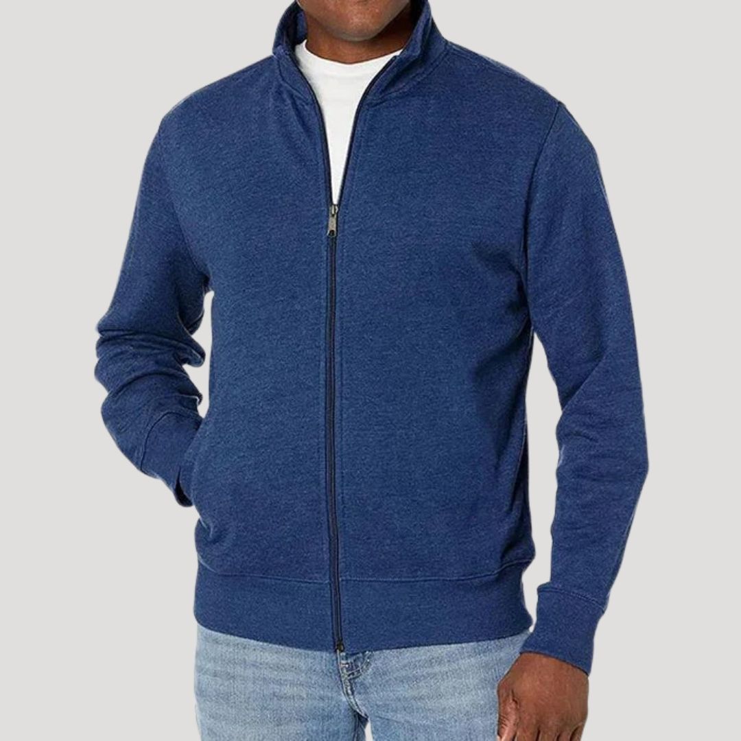 Men's Lightweight Zip Up Jacket Casual Spring Layer