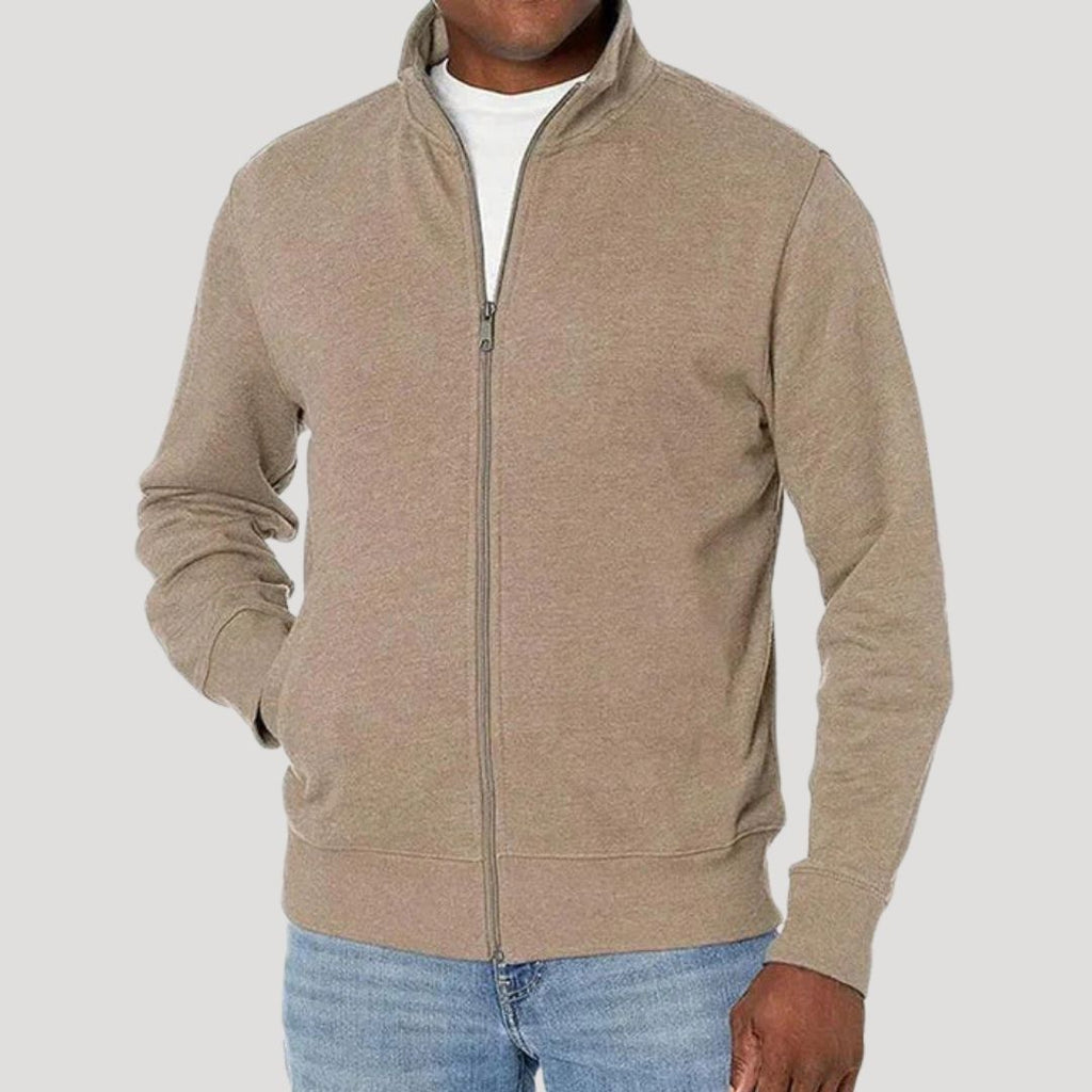 Men's Lightweight Zip Up Jacket Casual Spring Layer