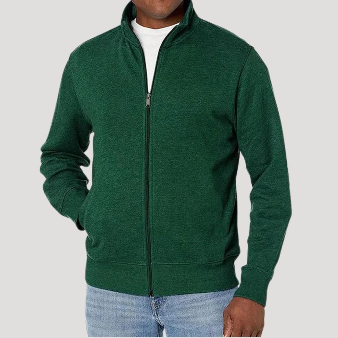 Men's Lightweight Zip Up Jacket Casual Spring Layer