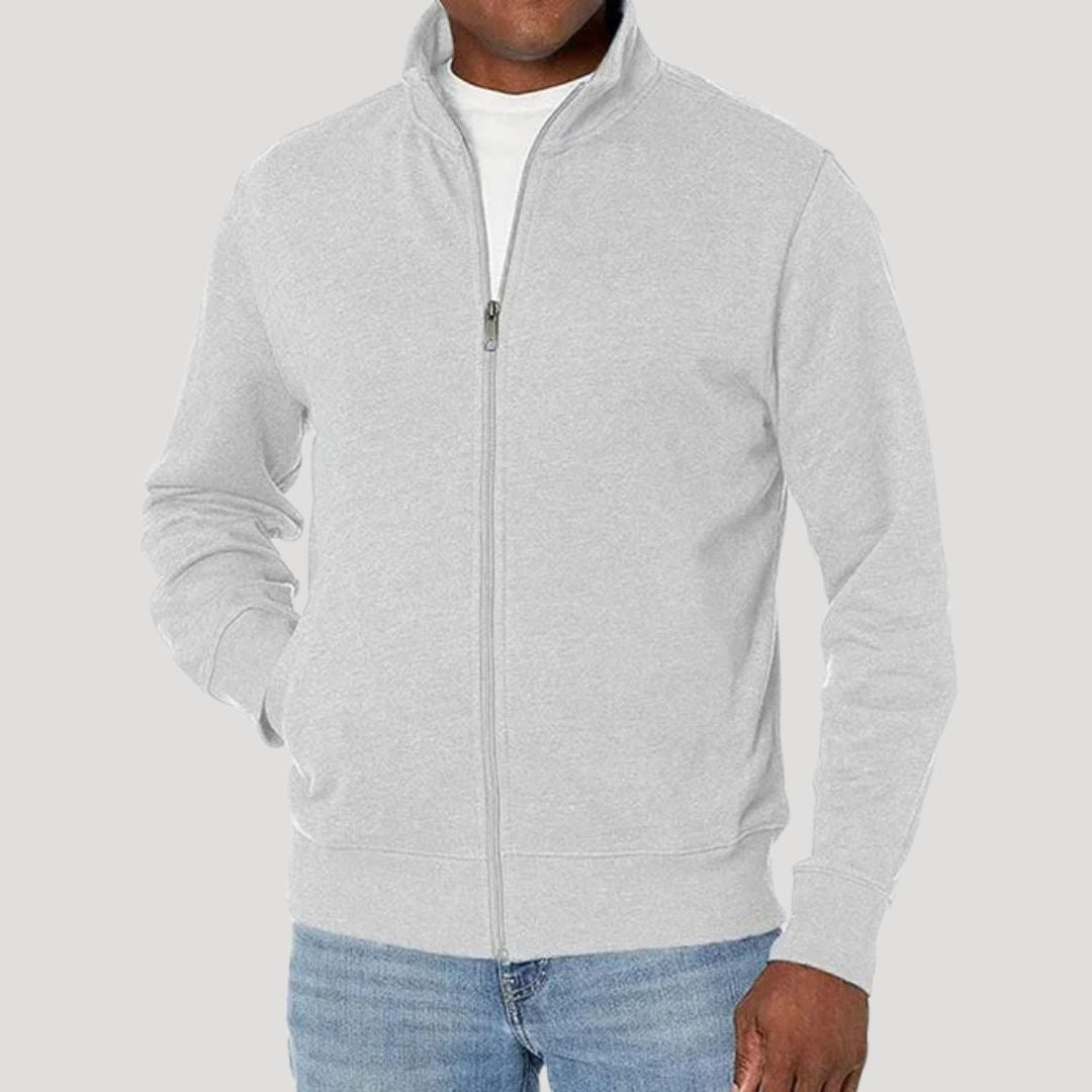 Men's Lightweight Zip Up Jacket Casual Spring Layer