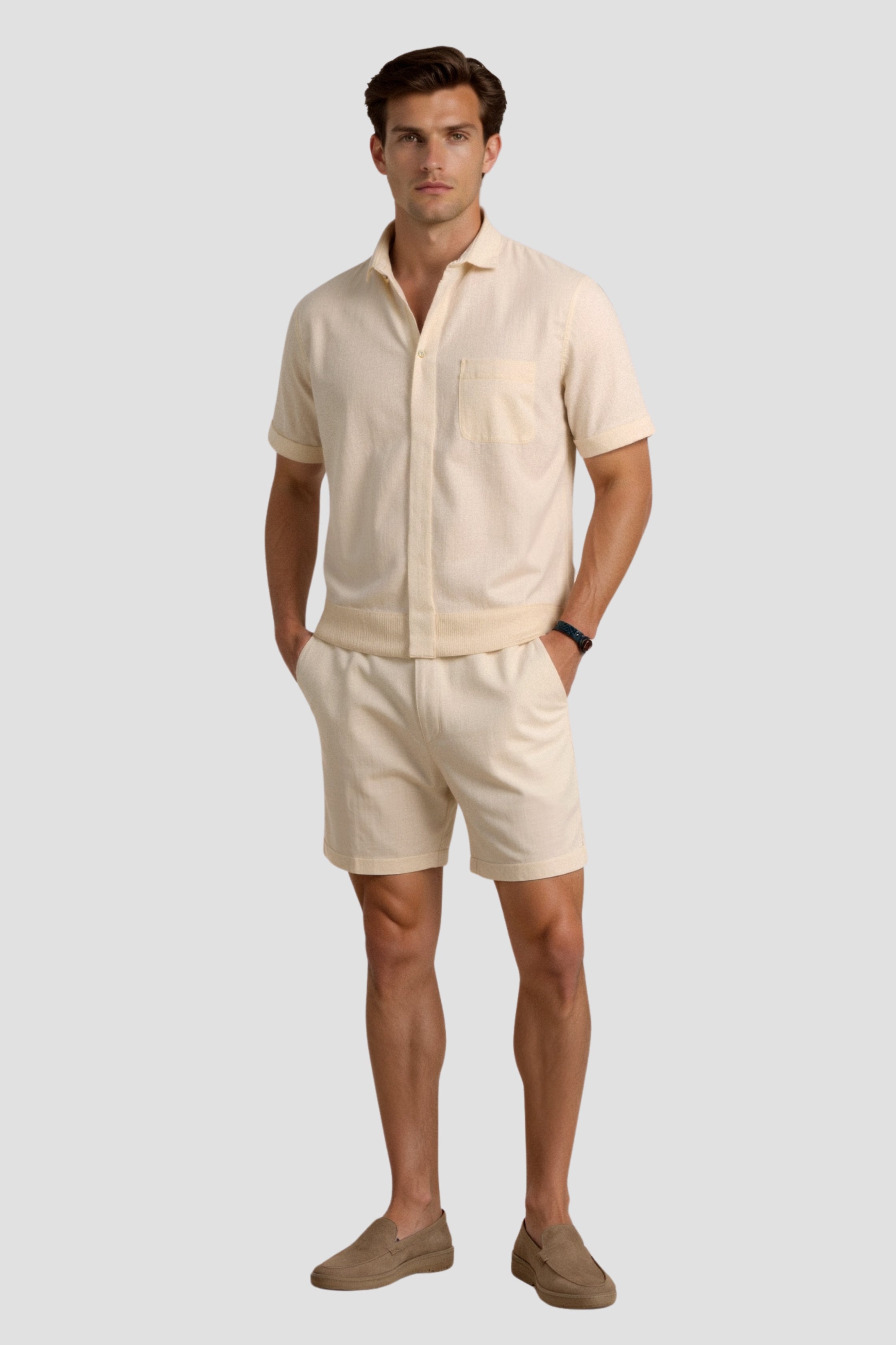 Men's Relaxed Fit Drawstring Shorts Casual Everyday Lounge Wear