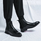 Men's Leather Boots Stylish Durable Comfortable Casual Smart Everyday