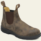 Men's Waterproof Chelsea Boots Slip On Vegan Leather Footwear