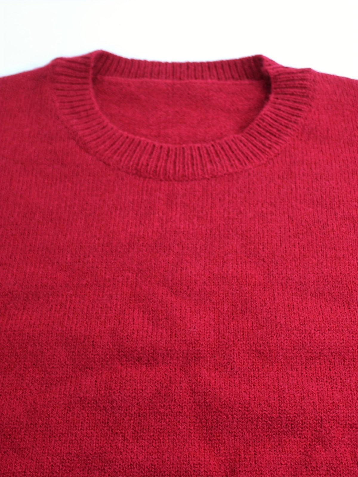 Women's Everyday Rib Knit Crewneck Sweater