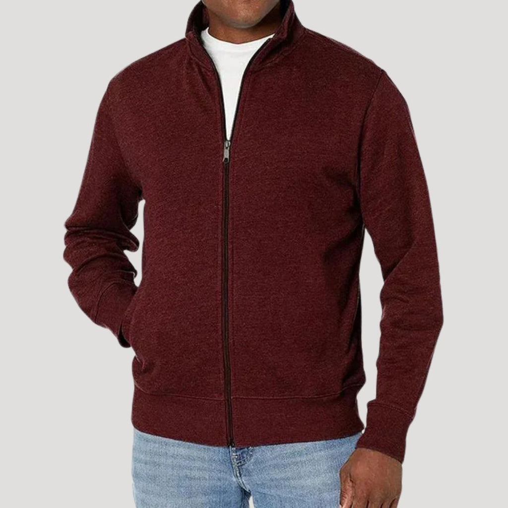 Men's Lightweight Zip Up Jacket Casual Spring Layer