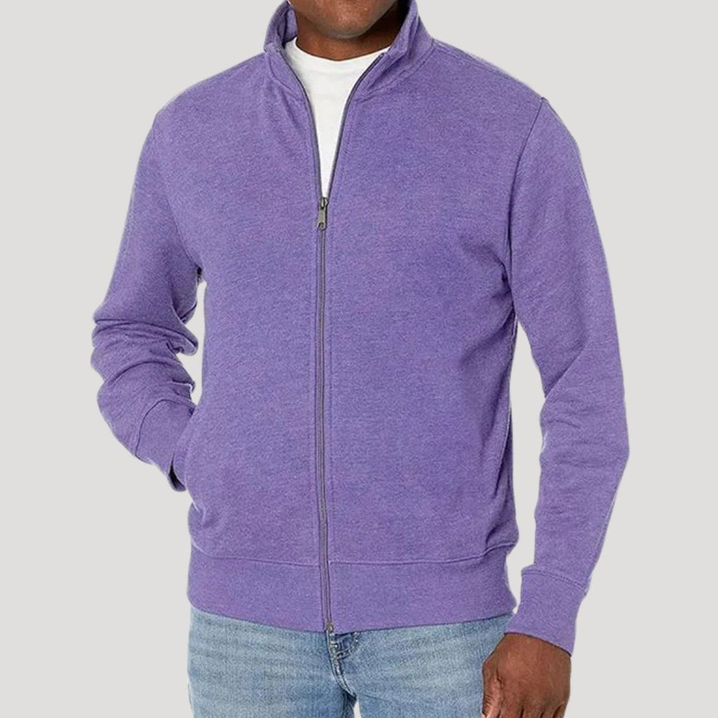 Men's Lightweight Zip Up Jacket Casual Spring Layer