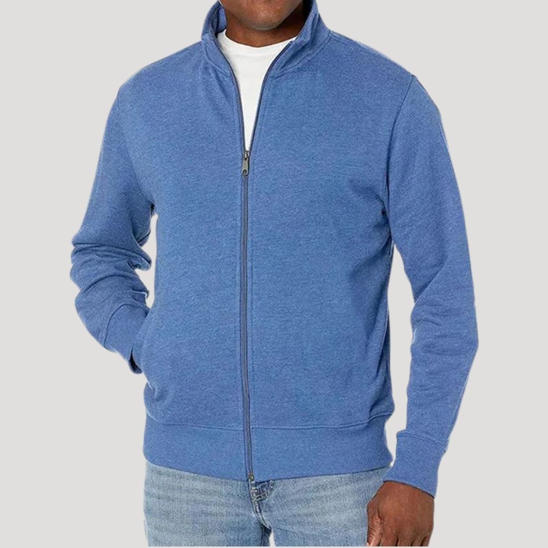 Men's Lightweight Zip Up Jacket Casual Spring Layer