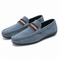 Men's Slip On Loafers Striped Detail Lightweight Casual Shoes