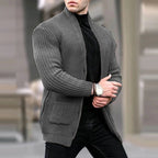 Men's Relaxed Fit Knit Cardigan with Pockets Lightweight Urban