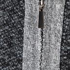Men's Full Zip Knit Cardigan with Stand Collar