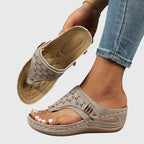 Women's Cushioned Orthopedic Slide Sandals Everyday Comfort