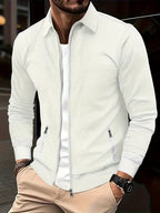 Men's Zip Up Shirt Comfortable Stylish Durable Versatile Smart
