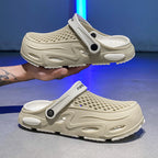 Men's Breathable Ergonomic Clogs Lightweight Slip On Shoes