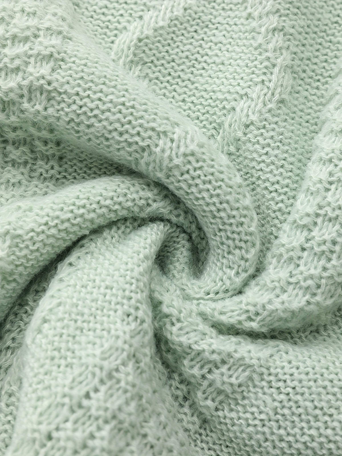Women's Delicate Floral Stitch Knit Cardigan