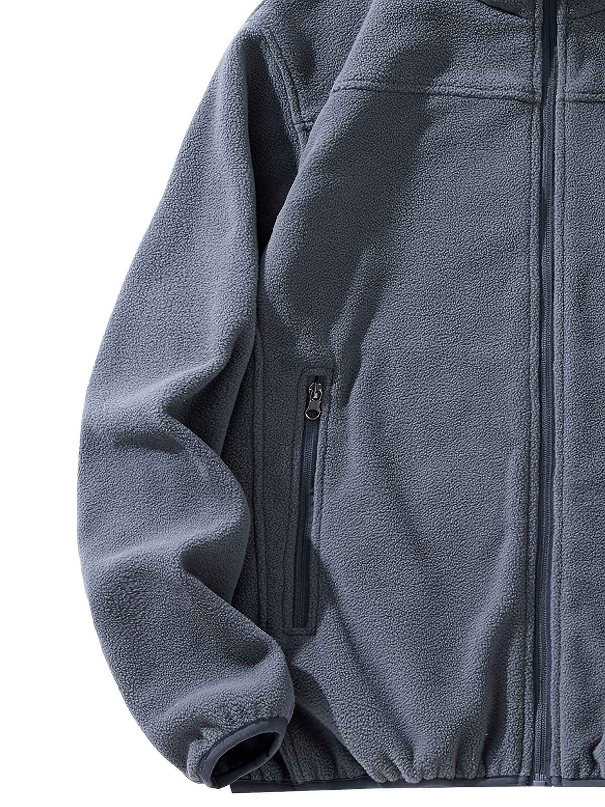 Women's Zip-Pocket Outdoor Jacket with Stand-Up Collar
