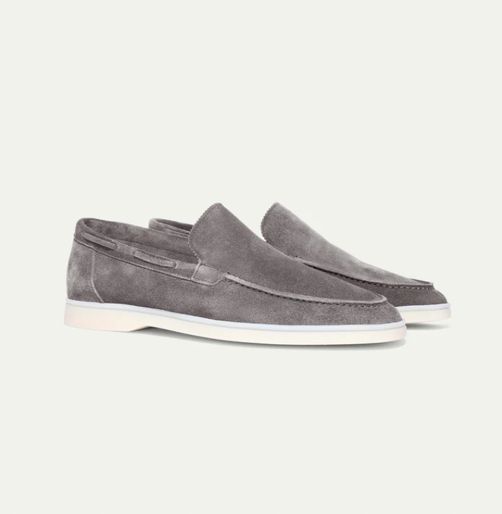 Men's Suede Slip On Loafers Smart Casual Driving Shoes