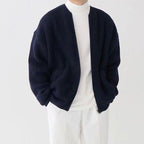 Men's High Collar Knit Sweater Warm Comfortable Stylish Casual