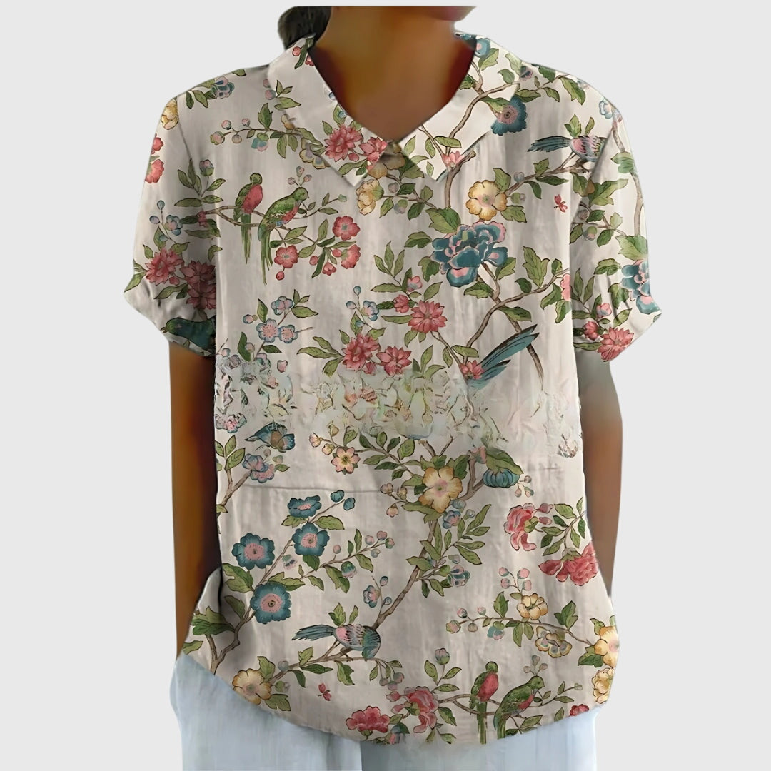 Women's Floral Blouse