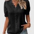 Women's Elegant V-Neck Blouse