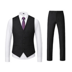 Men's Tailored Tweed Suit Set Three Piece Styling Weddings