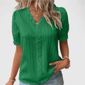 Women's Elegant V-Neck Blouse