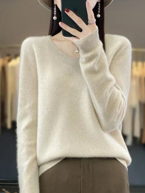 Women's Relaxed Fit Knit Sweater