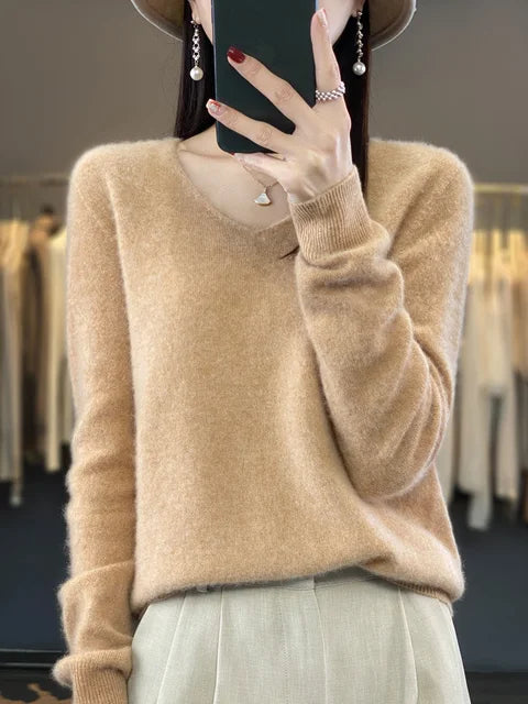 Women's Relaxed Fit Knit Sweater