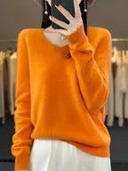 Women's Relaxed Fit Knit Sweater
