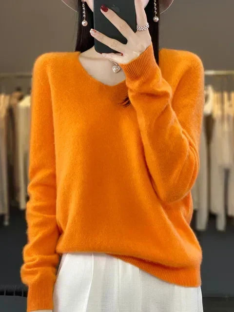 Women's Relaxed Fit Knit Sweater