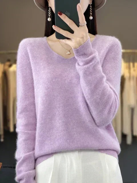 Women's Relaxed Fit Knit Sweater