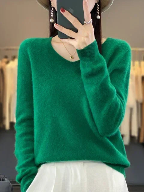 Women's Relaxed Fit Knit Sweater