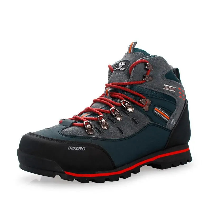 Men's Hiking Boots Rugged High Top Outdoor Shoes