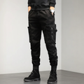 Men's Slim Fit Cargo Trousers Stretch Utility Joggers
