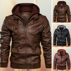 Men's Biker Leather Jacket Stylish Durable Comfortable Casual Smart