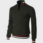 Men's Half Zip Sweater Stylish Comfortable Breathable Smart Casual