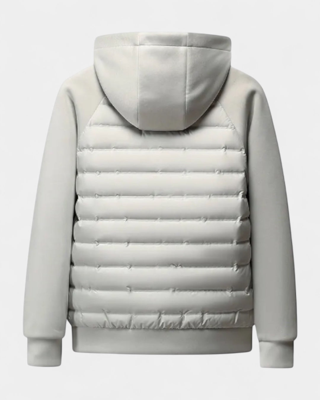 Men's Hooded Hybrid Softshell Jacket Lightweight Autumn Winter Layer
