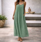 Women's Maxi Dress Spaghetti Strap Sundress